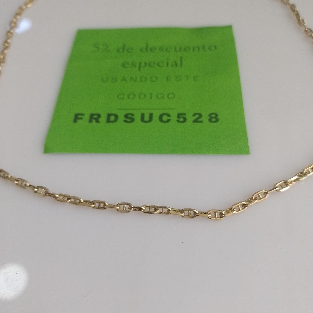 CADENA ORO 10 K 5.8 GRMS (SEMINUEVO)