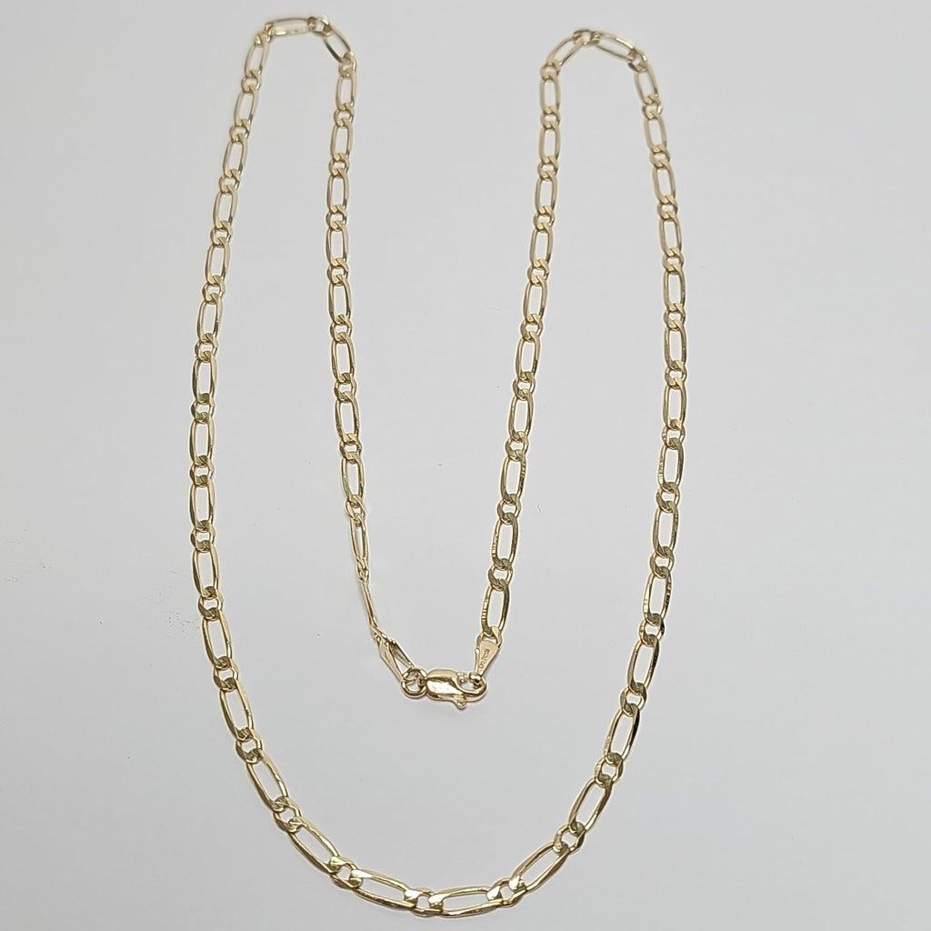 CADENAS 1X1 ORO 14K 55 CM 7.4 GR (NUEVO)