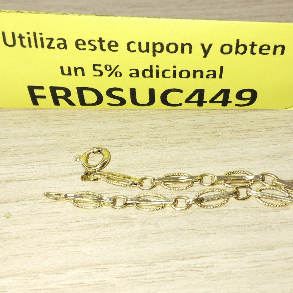 PULSERA ORO 14 K 3 GRMS (SEMINUEVO)