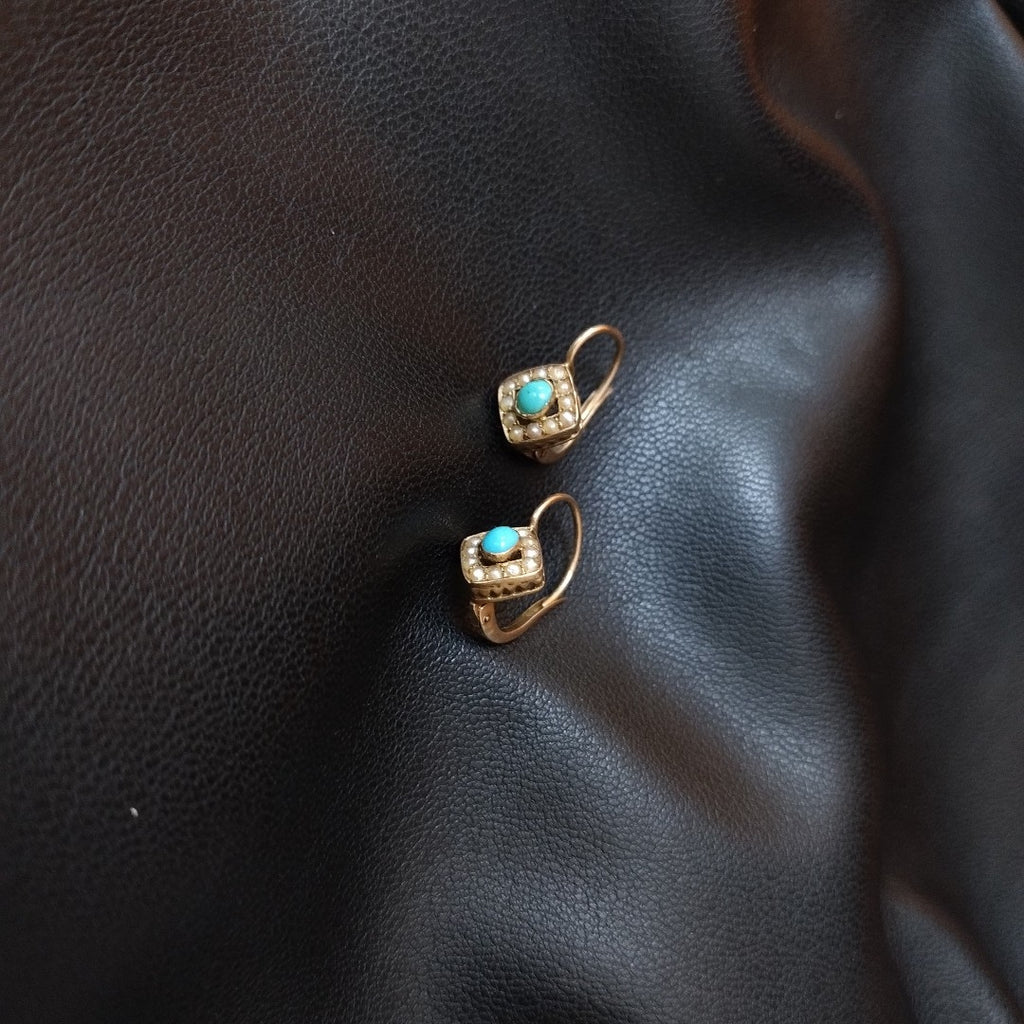 ARETES PAR ORO 14 K 1,80 GRMS (SEMINUEVO)