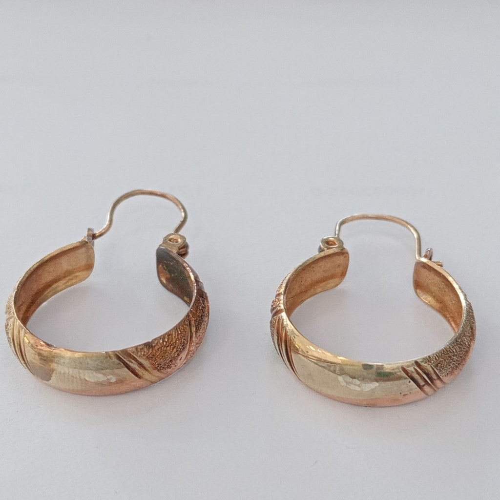 ARRACADAS PAR ORO 8 K 4,40 GRMS (SEMINUEVO)