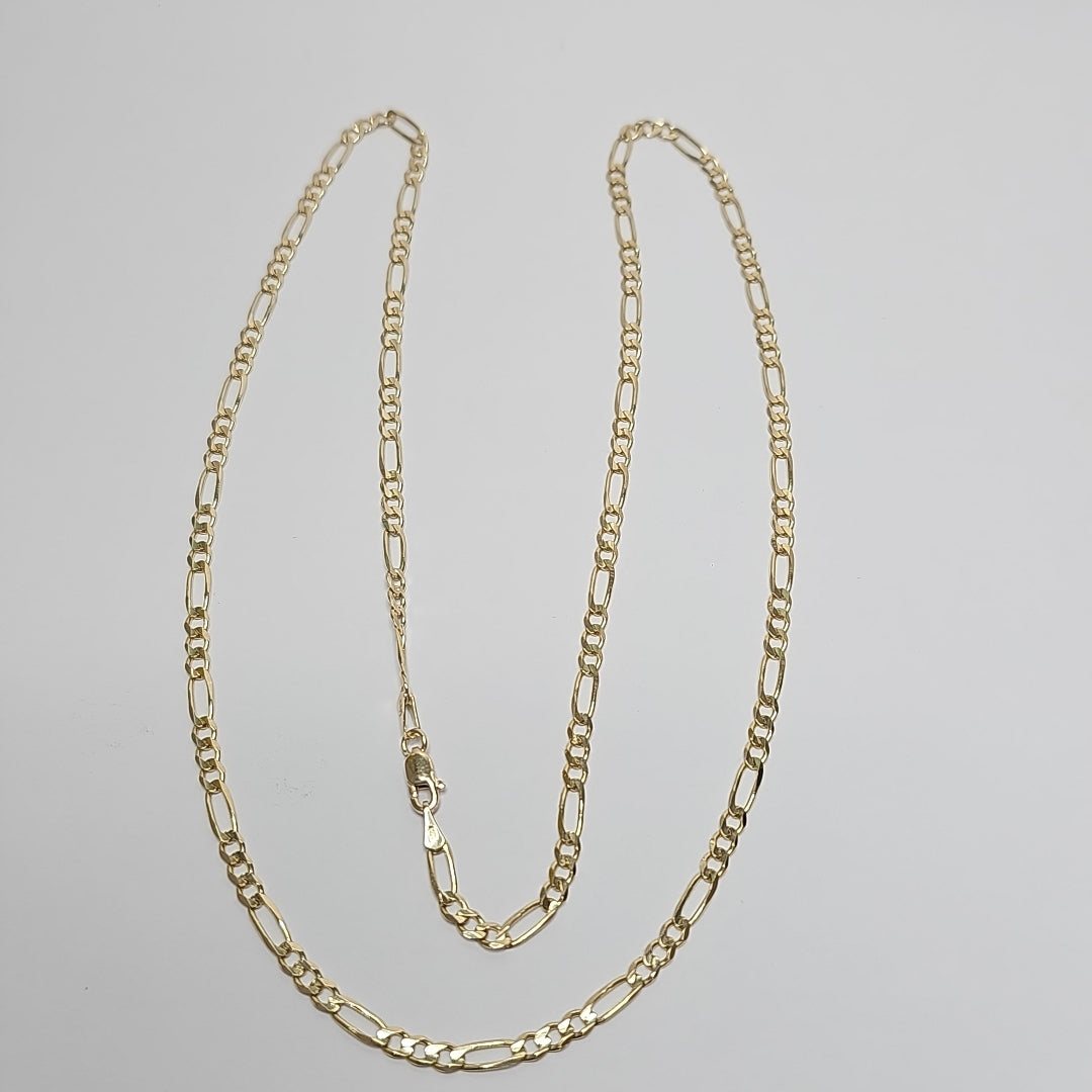 CADENAS 3X1 ORO 14K 60 CM 8.9 GR (NUEVO)