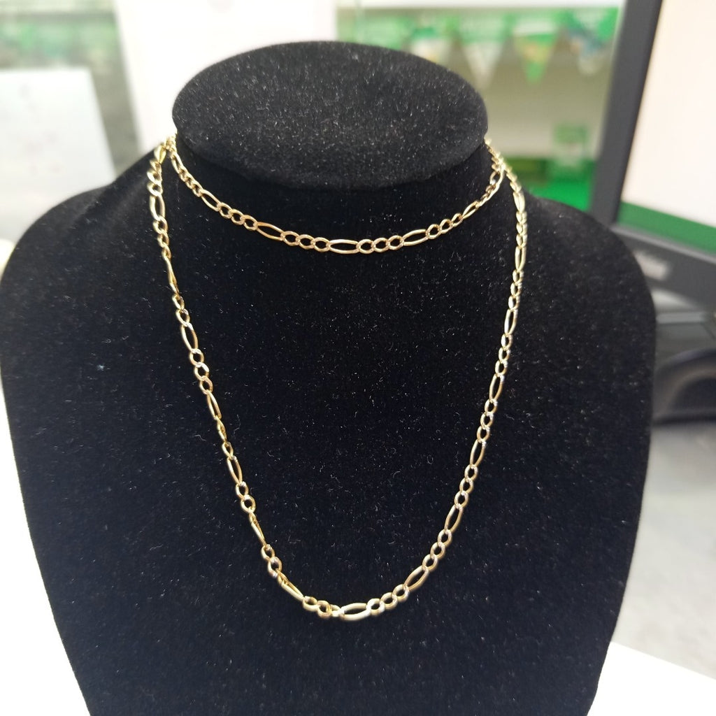 CADENA ORO, RODIADO 14 K 4.3 GRMS (SEMINUEVO)