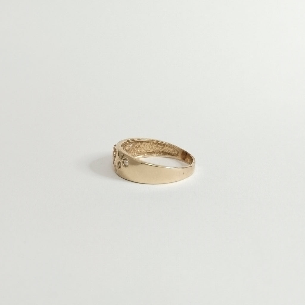 ANILLITO ORO, ORO COMBINADO 14 K 3 GRMS (SEMINUEVO)