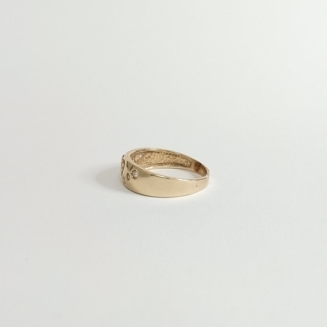 ANILLITO ORO, ORO COMBINADO 14 K 3 GRMS (SEMINUEVO)