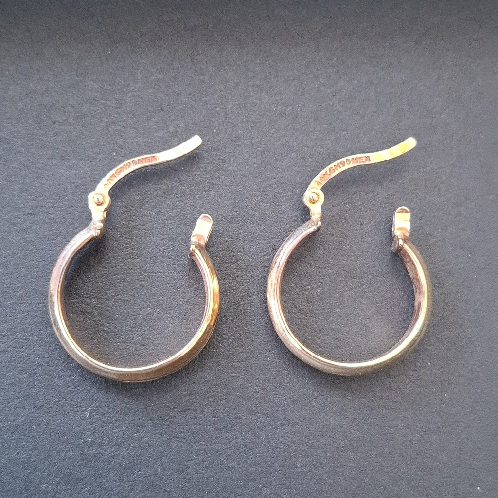 ARRACADAS PAR ORO 10 K 1.6 GRMS (SEMINUEVO)