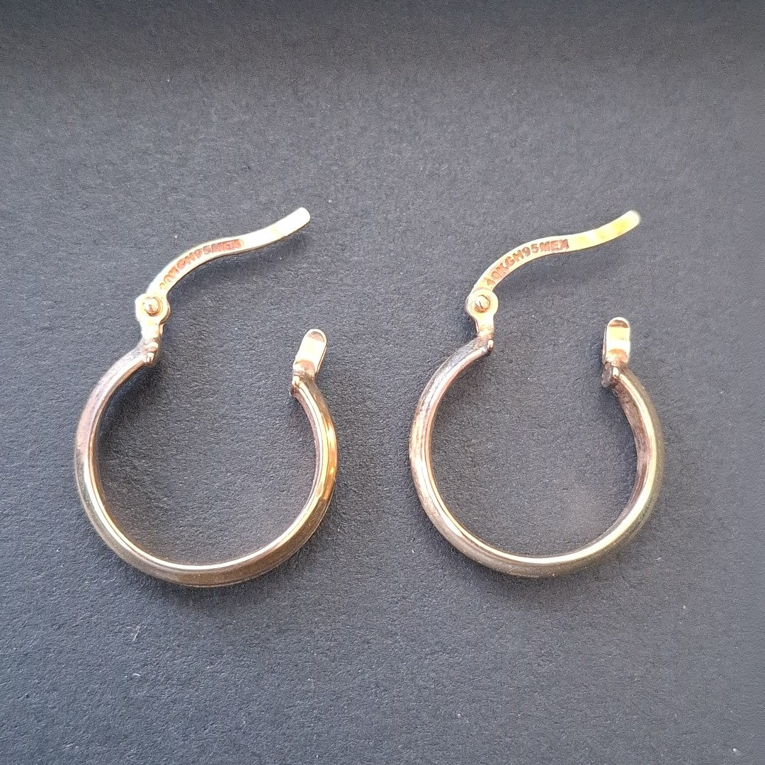 ARRACADAS PAR ORO 10 K 1.6 GRMS (SEMINUEVO)