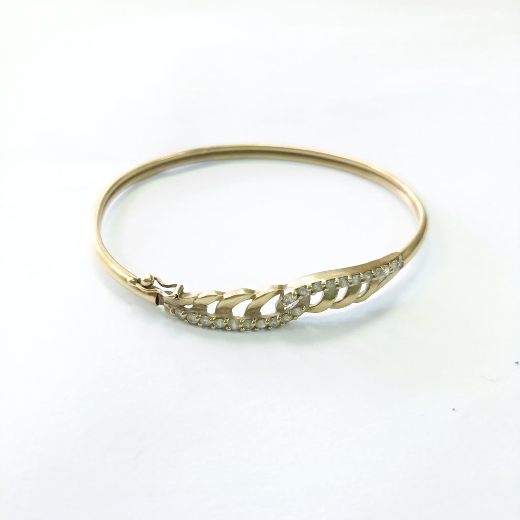PULSERA RIGIDA ORO 10 K 6.3 GRMS (SEMINUEVO)