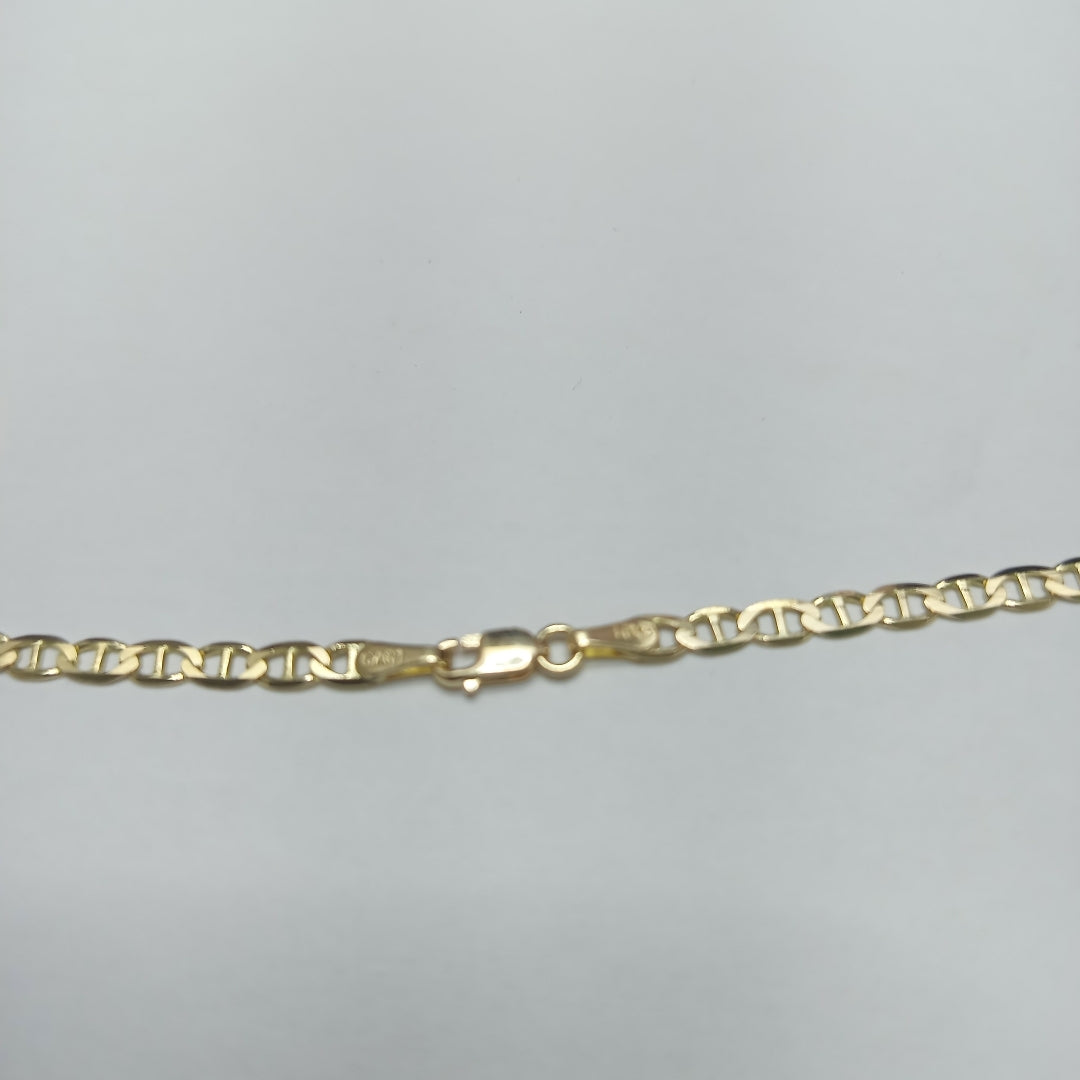 CADENAS TEJIDO GUCHI ORO 10K 60 CM 8.4 GR (NUEVO)