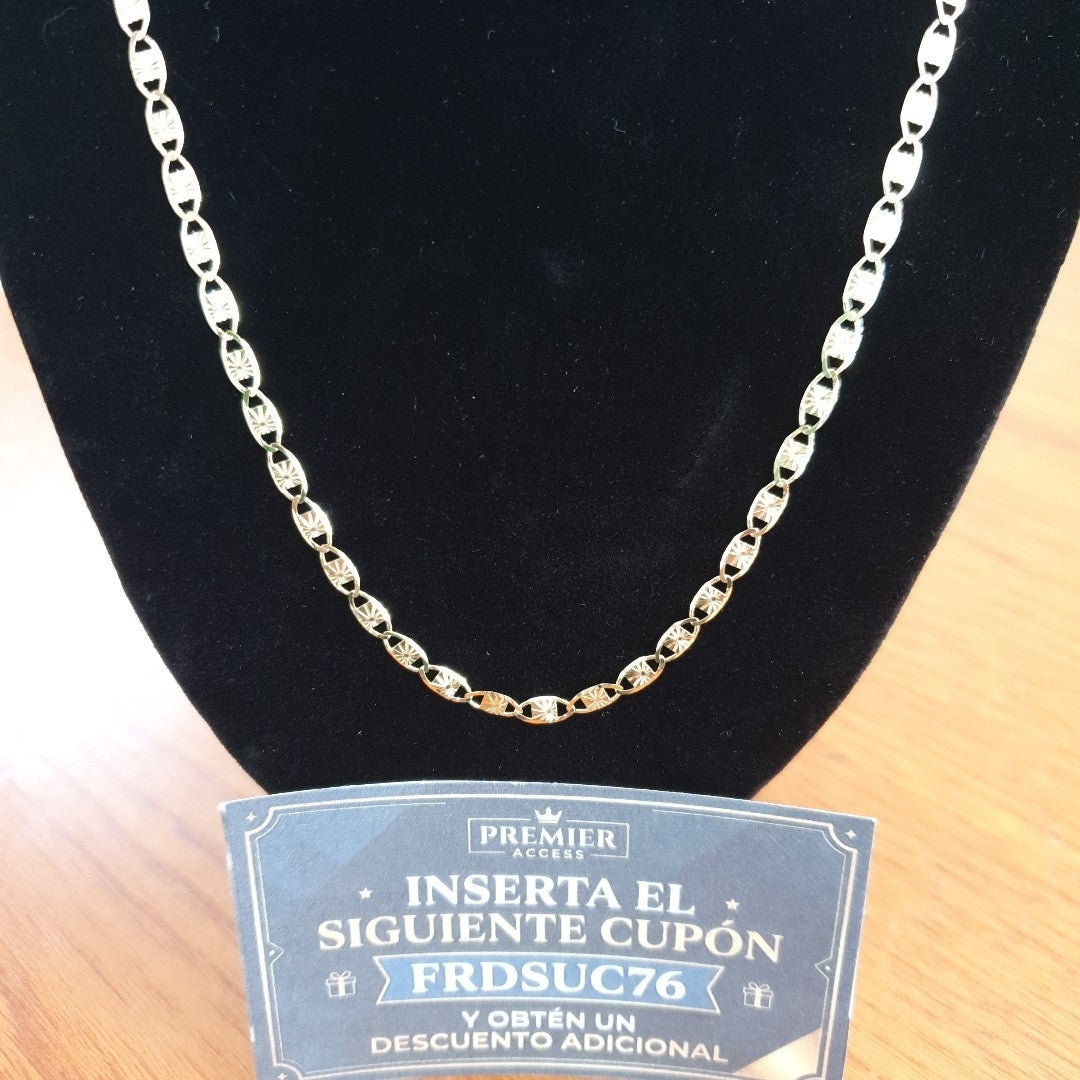 CADENAS GUCHI ORO 14K 55 CM 7.1 GR (NUEVO)