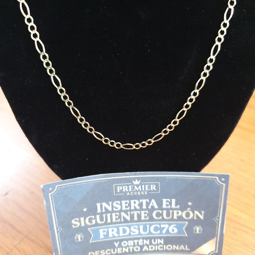 CADENAS 3X1 ORO 14K 55 CM 5.1 GR (NUEVO)