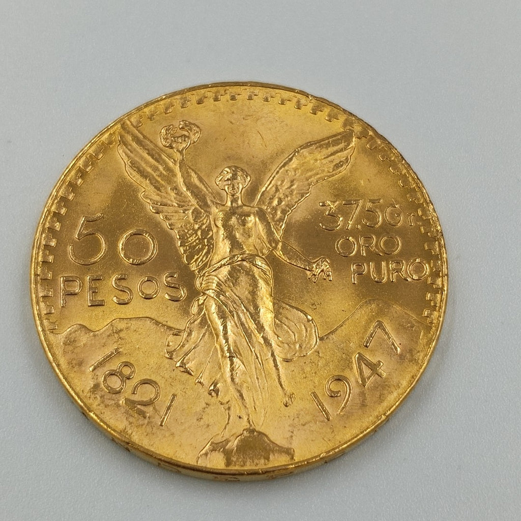 K1 41,60 GRMS 21 K IDENTIFICACIÓN MONEDA NOMINATIVA MONEDAS PESOS 50 PESOS (SEMINUEVO)
