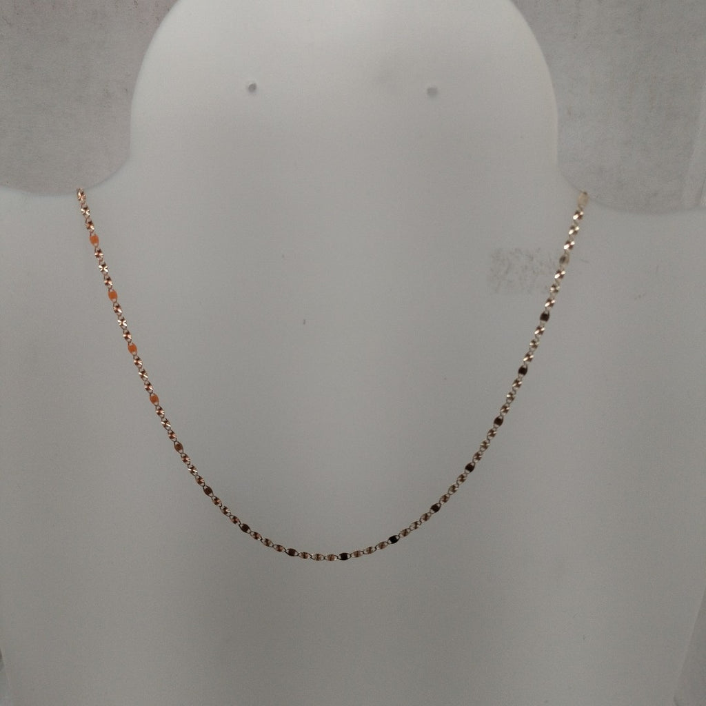 CADENAS TEJIDO GUCHI ORO 10K 55 CM 1.7 GR (NUEVO)