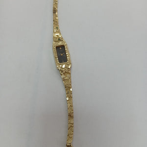 RELOJ CAJA ACERO PULSO ORO ORO 10 K 19.6 GRMS (SEMINUEVO)