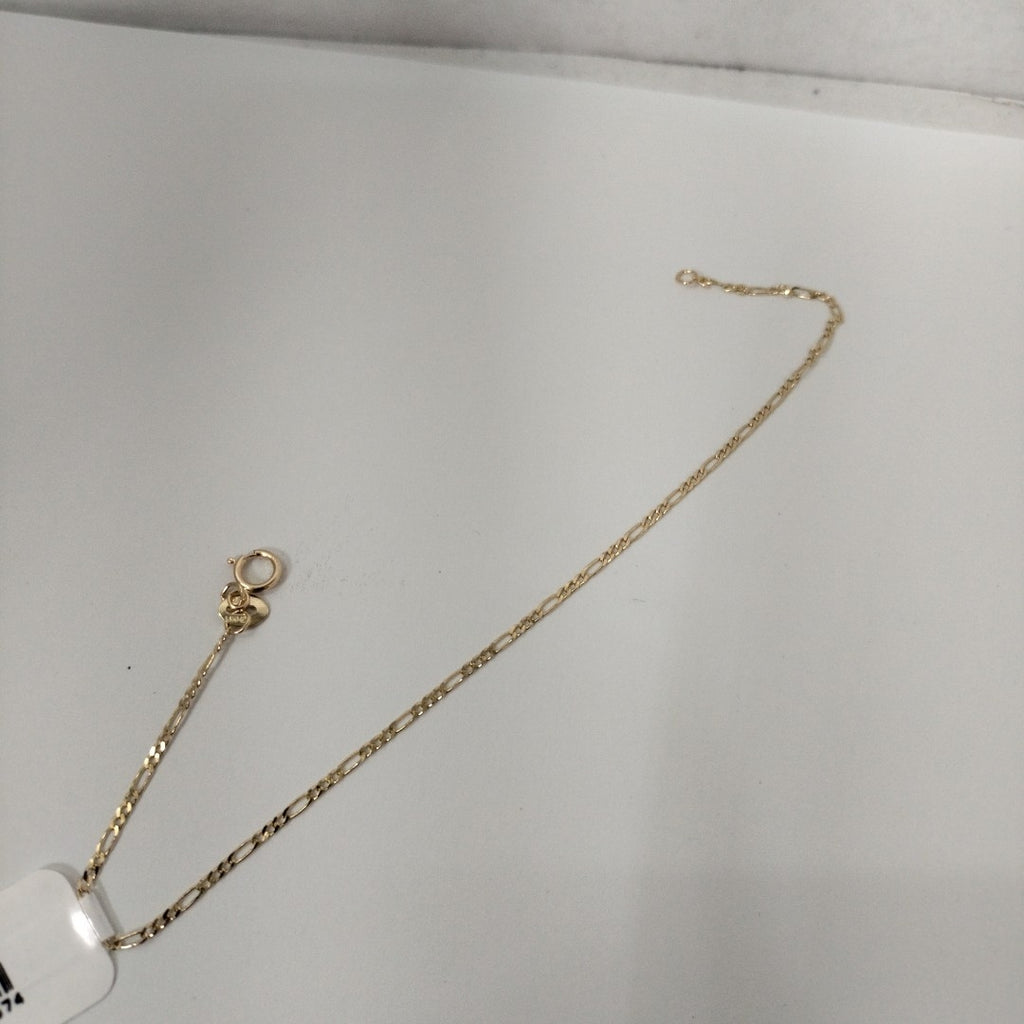 PULSERAS TEJIDO 3X1 ORO 14K 21 CM 1 GR (NUEVO)