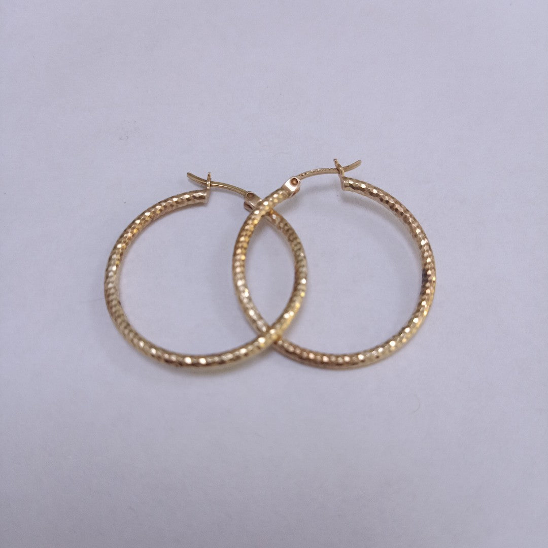 ARRACADAS PAR ORO 14 K 3,50 GRMS (SEMINUEVO)