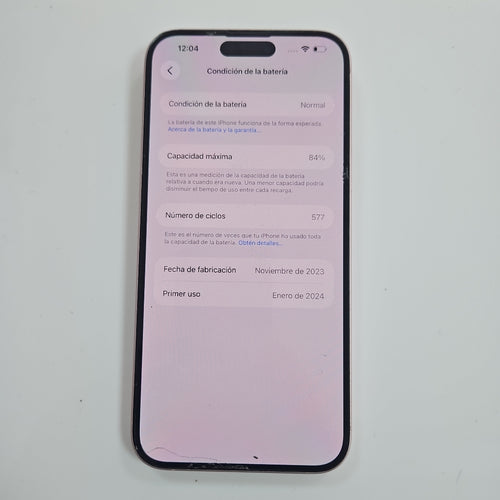 CELULAR APPLE IPHONE 15 PLUS A3093 (2023) 128 GB 6 GB RAM (SEMINUEVO)