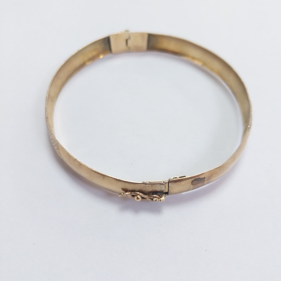 PULSERA RIGIDA ORO 8 K 9.4 GRMS (SEMINUEVO)