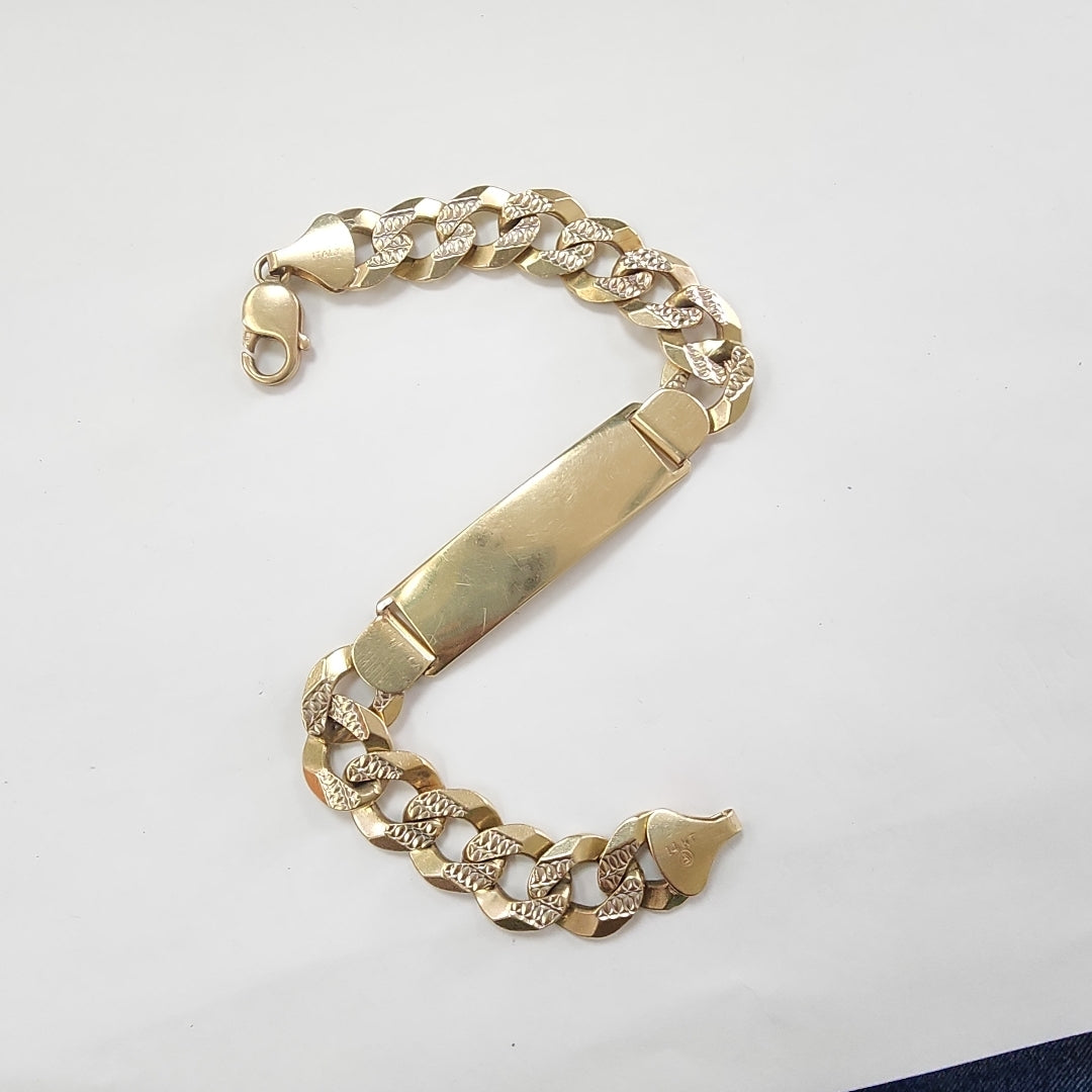 ESCLAVA ORO,RODIADO 14 K 40,70 GRMS (SEMINUEVO)