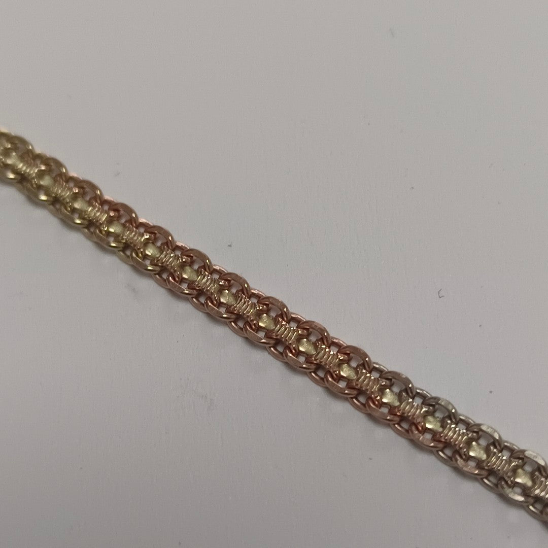 ESCLAVA ORO 14 K 4.7 GRMS (SEMINUEVO)