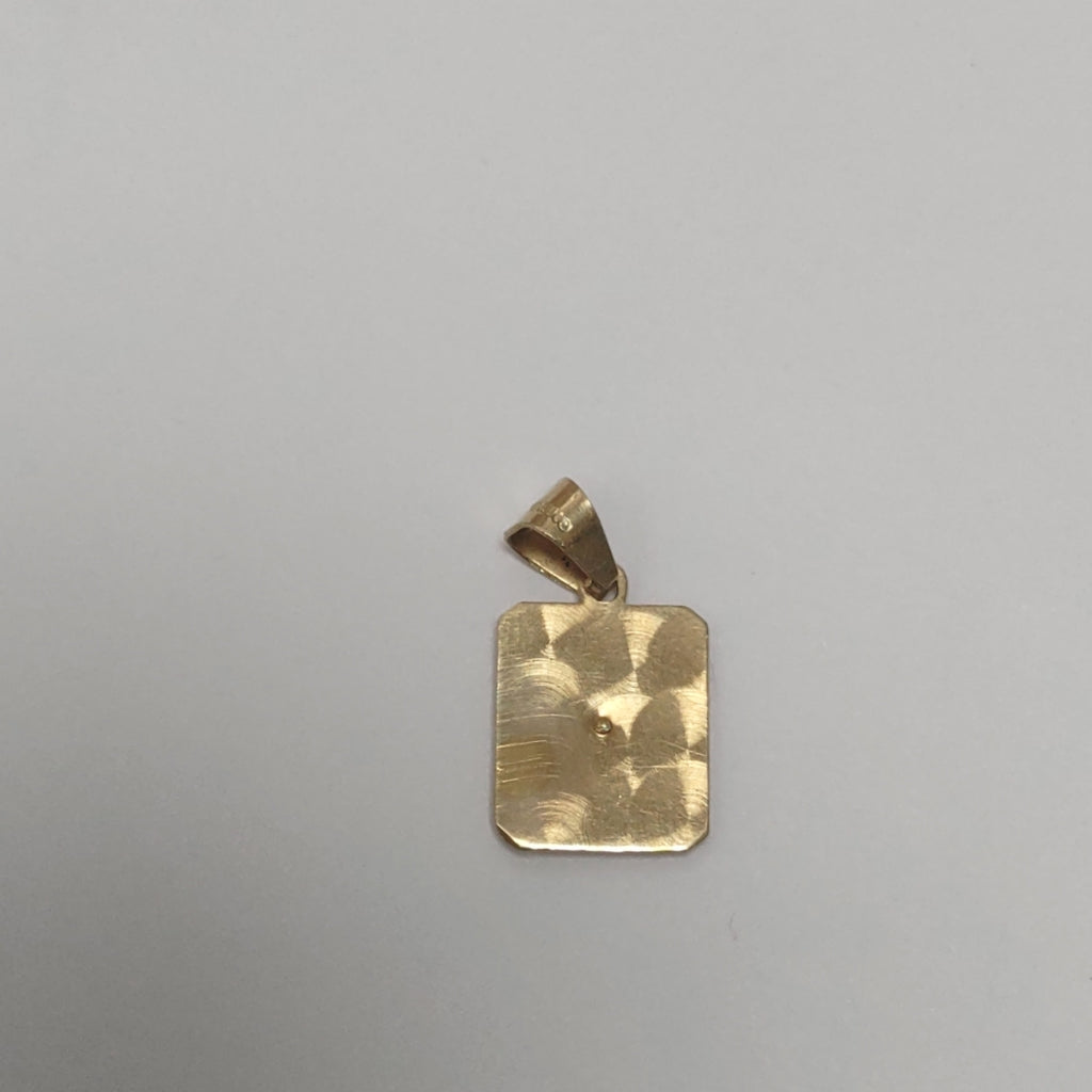 DIJE, MEDALLA RELIGIOSA ORO 14 K 1.4 GRMS (SEMINUEVO)