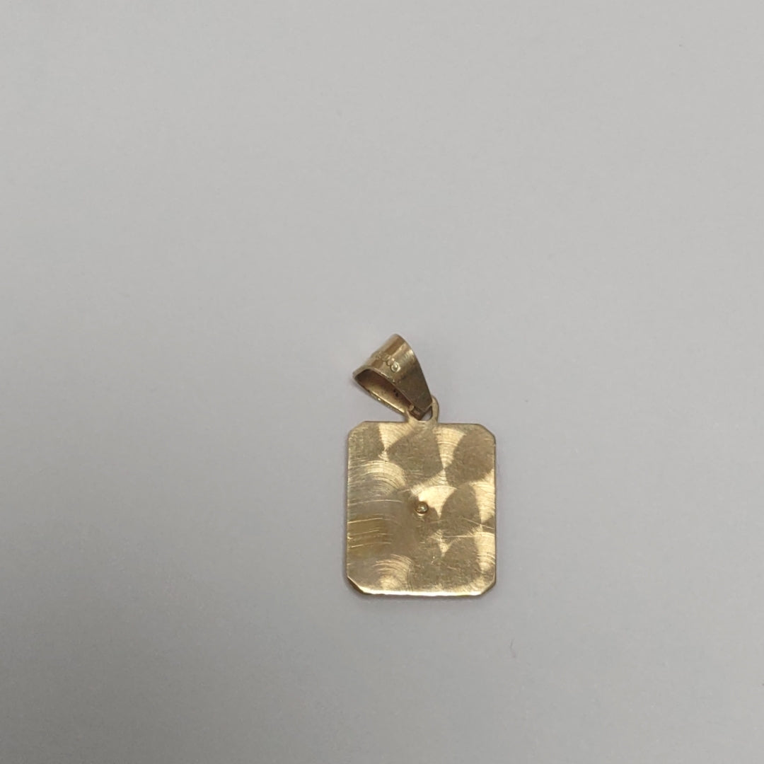 DIJE, MEDALLA RELIGIOSA ORO 14 K 1.4 GRMS (SEMINUEVO)