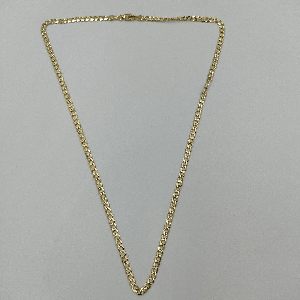 CADENAS BARBADA ORO 14K 55 CM 13.2 GR (NUEVO)
