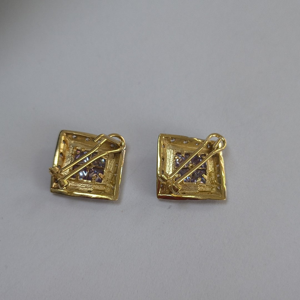 ARETES PAR ORO 10 K 5.4 GRMS (SEMINUEVO)