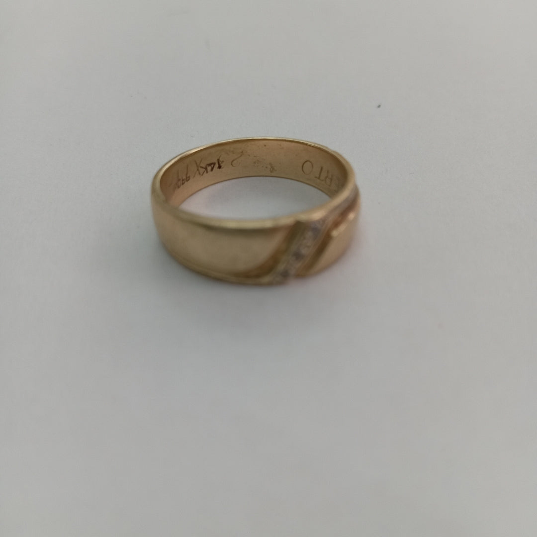 ARGOLLA ORO 14 K 5.4 GRMS (SEMINUEVO)
