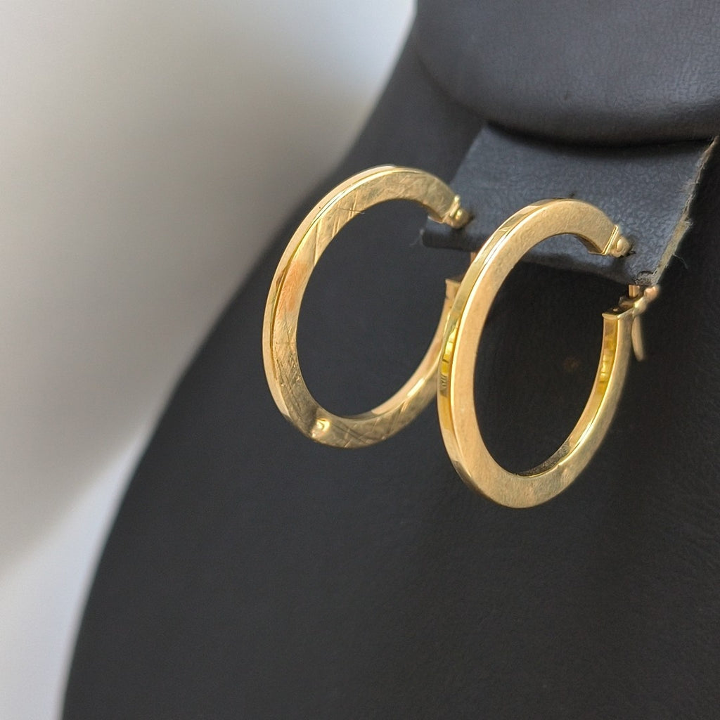 ARRACADAS PAR ORO 14 K 2.1 GRMS (SEMINUEVO)