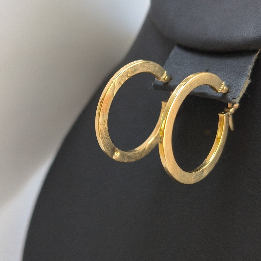 ARRACADAS PAR ORO 14 K 2.1 GRMS (SEMINUEVO)
