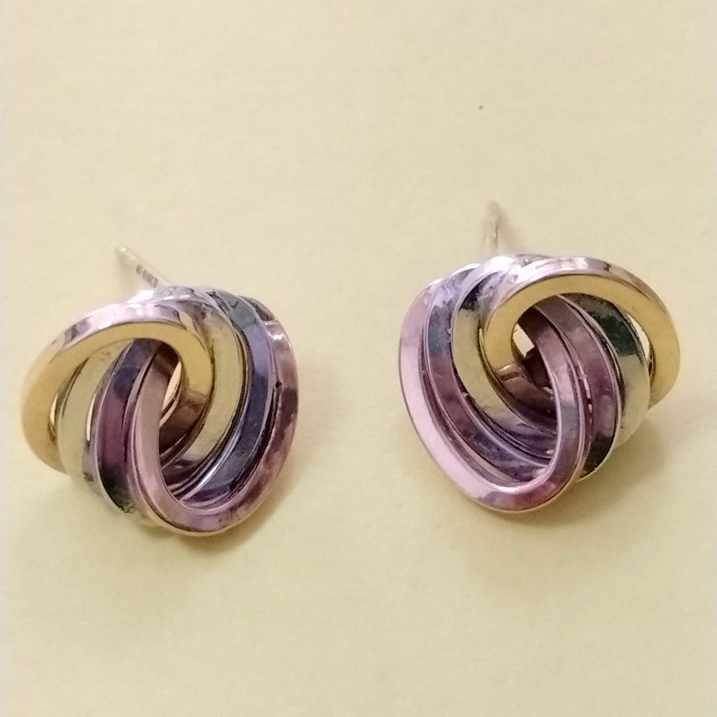 ARRACADAS PAR ORO 14 K 2,10 GRMS (SEMINUEVO)