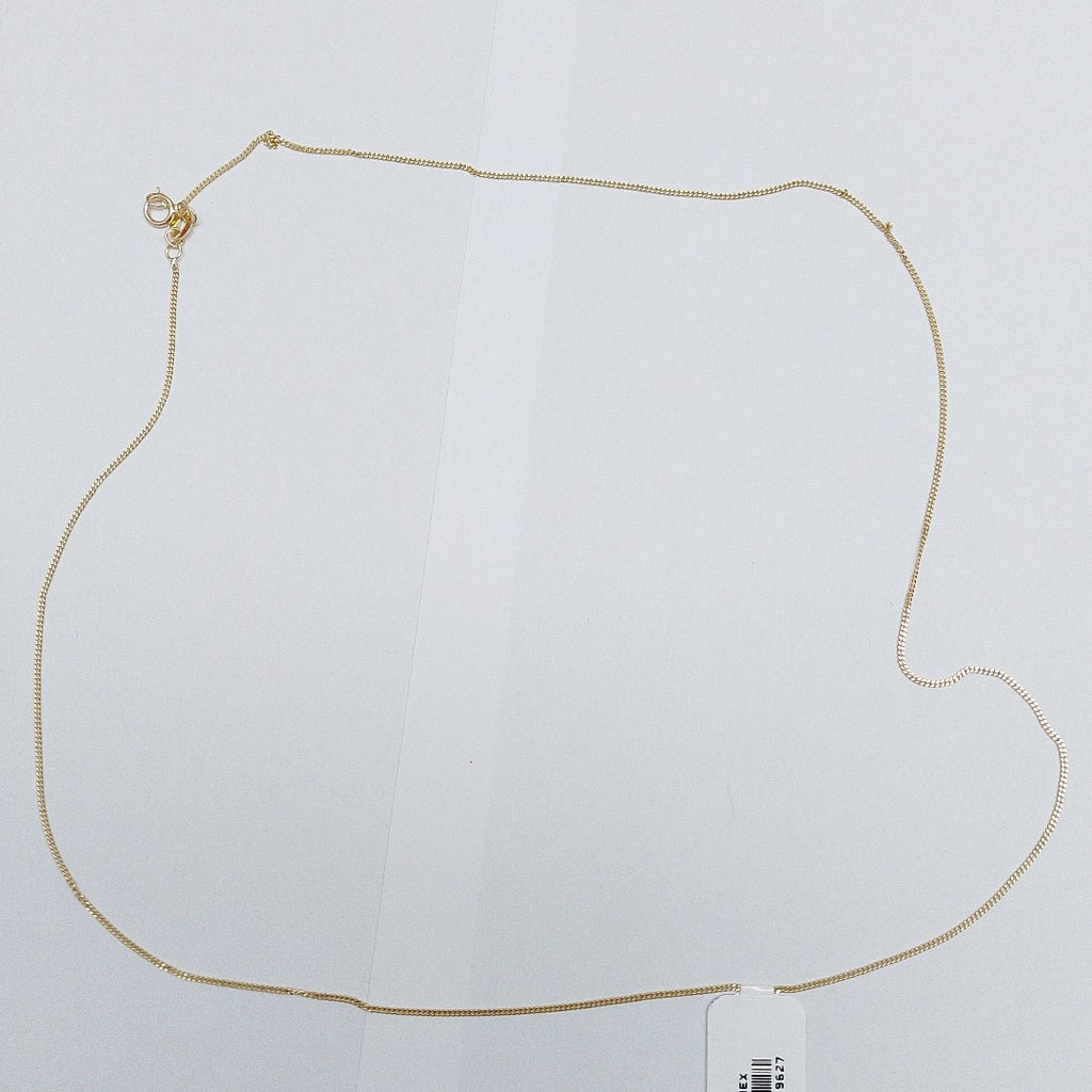 CADENAS TEJIDO BARBADA ORO 10K 55 CM 1.8 GR (NUEVO)