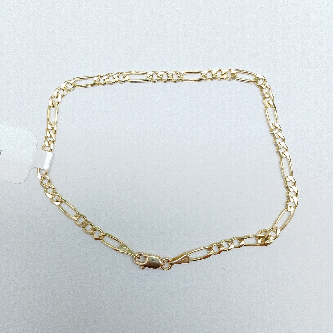 PULSERAS 3X1 ORO 14K 21 CM 3.4 GR (NUEVO)