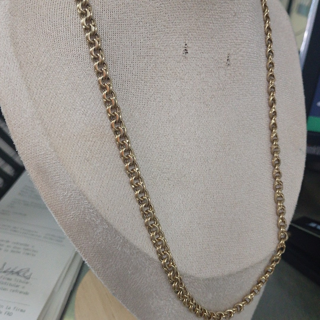 CADENA ORO 14 K 42.7 GRMS (SEMINUEVO)