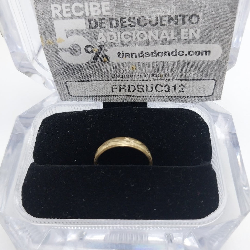 ARGOLLA ORO 10 K 1 GRMS (SEMINUEVO)