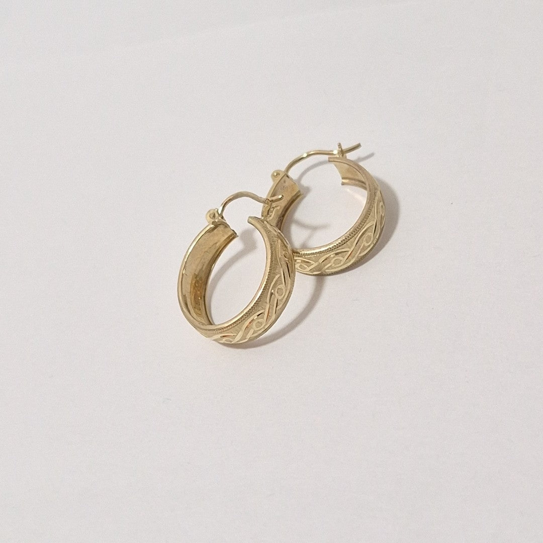 ARETES ARRACADAS ORO 10K 2.7 GR (NUEVO)