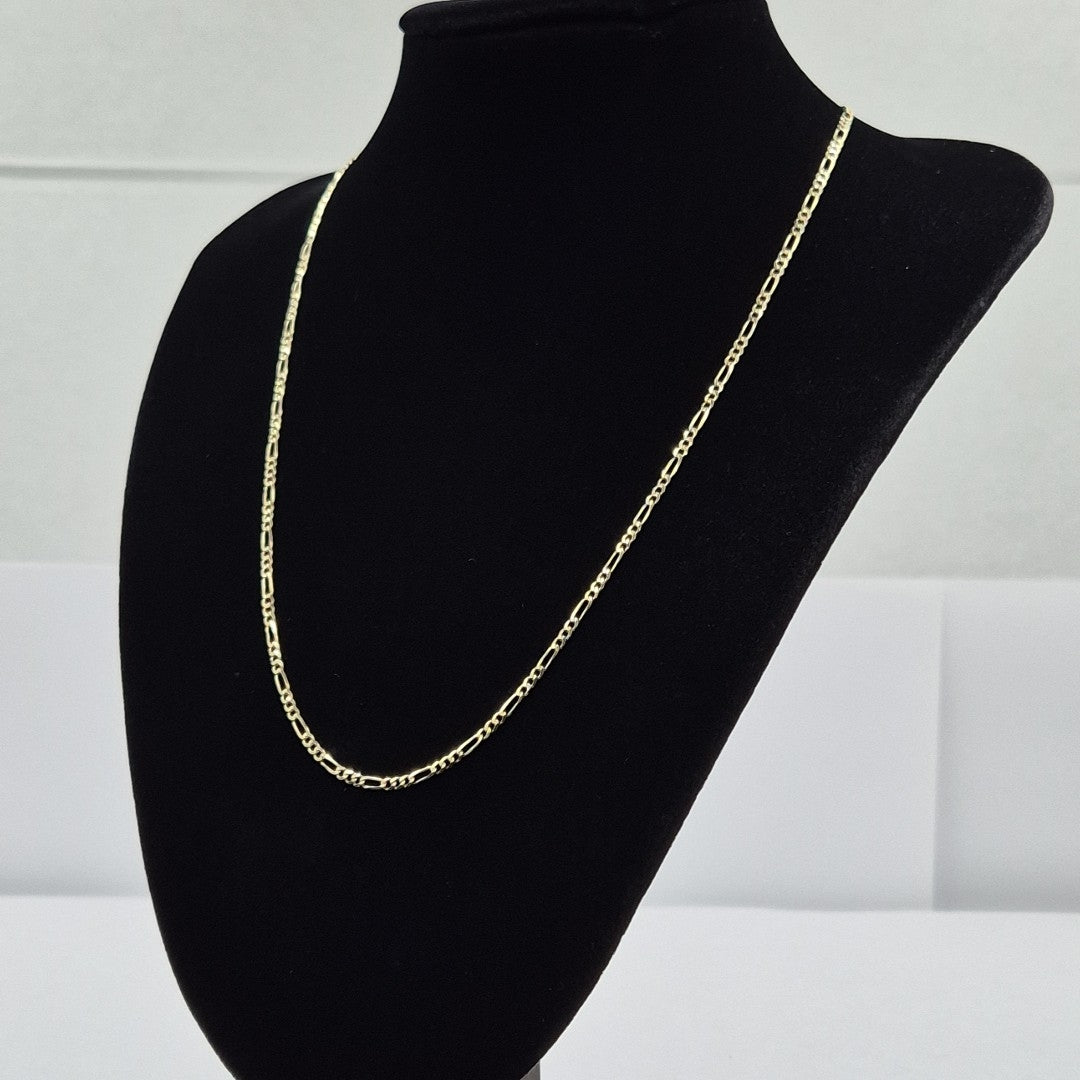 CADENAS 3X1 ORO 14K 55 CM 5.1 GR (NUEVO)