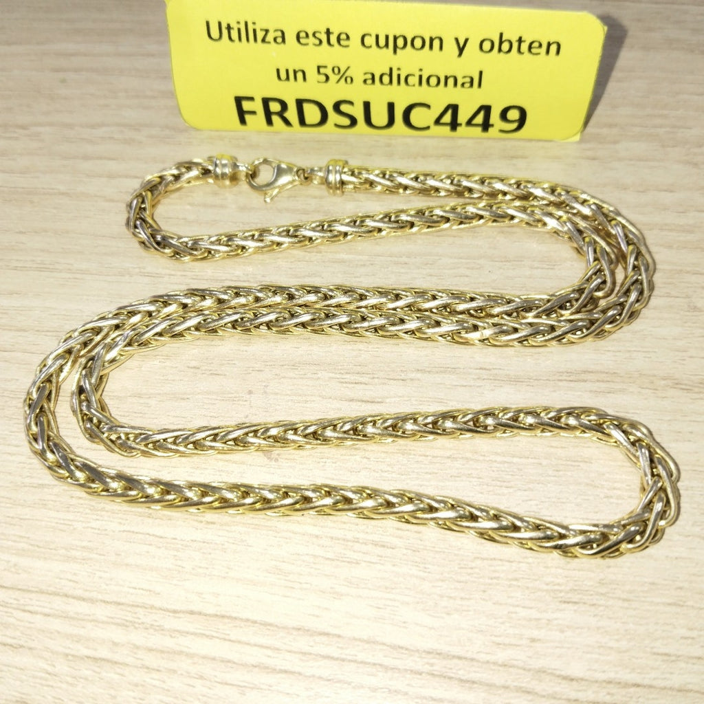 CADENA ORO 14 K 24.9 GRMS (SEMINUEVO)