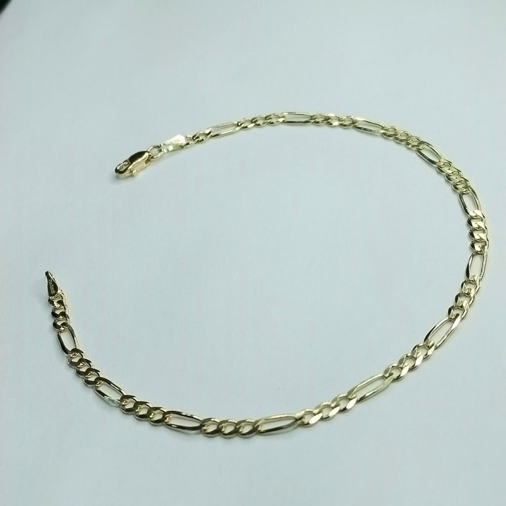 PULSERAS 3X1 ORO 14K 21 CM 3.3 GR (NUEVO)