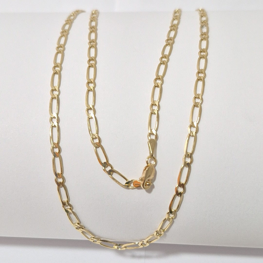 CADENAS 1X1 ORO 14K 55 CM 7.4 GR (NUEVO)