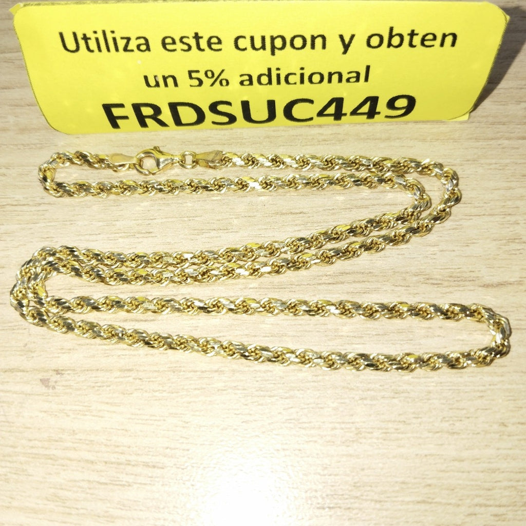 CADENA ORO 10 K 6.9 GRMS (SEMINUEVO)