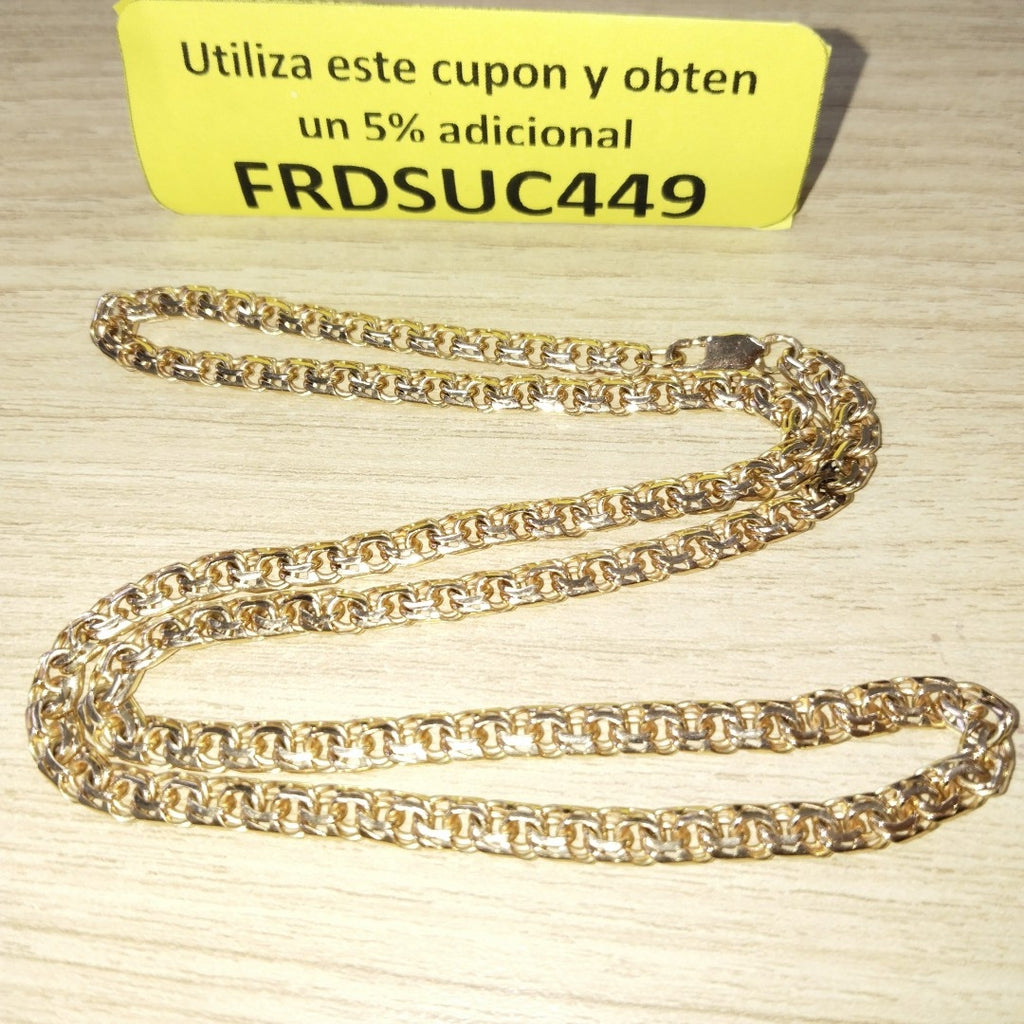 CADENA ORO 14 K 23.7 GRMS (SEMINUEVO)