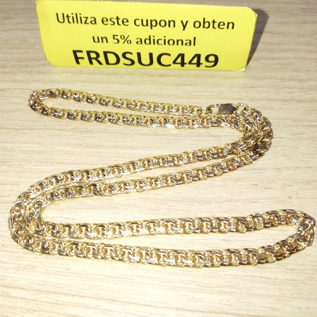 CADENA ORO 14 K 23.7 GRMS (SEMINUEVO)