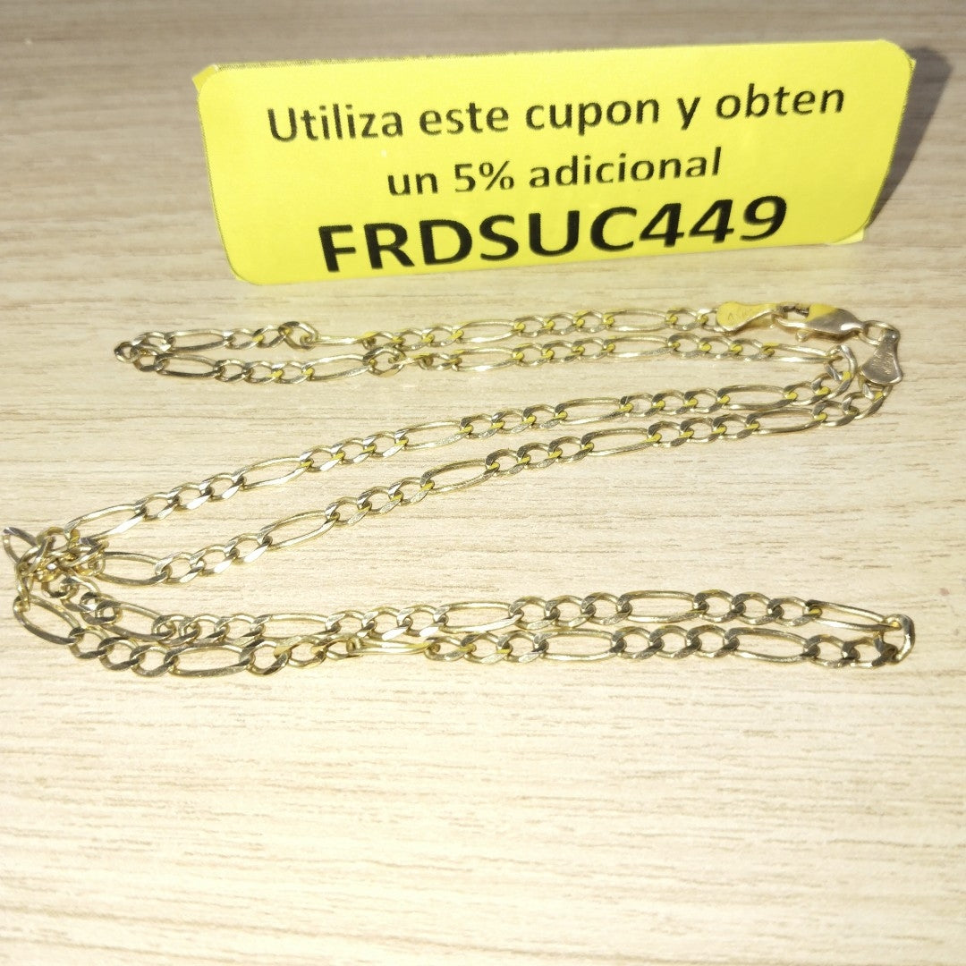 CADENA ORO 10 K 7.8 GRMS (SEMINUEVO)