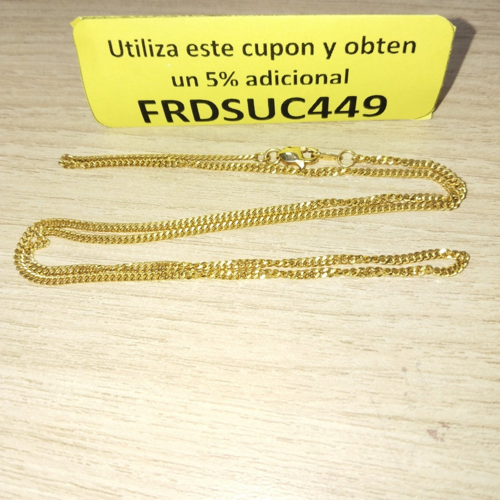 CADENA ORO 21 K 10.9 GRMS (SEMINUEVO)
