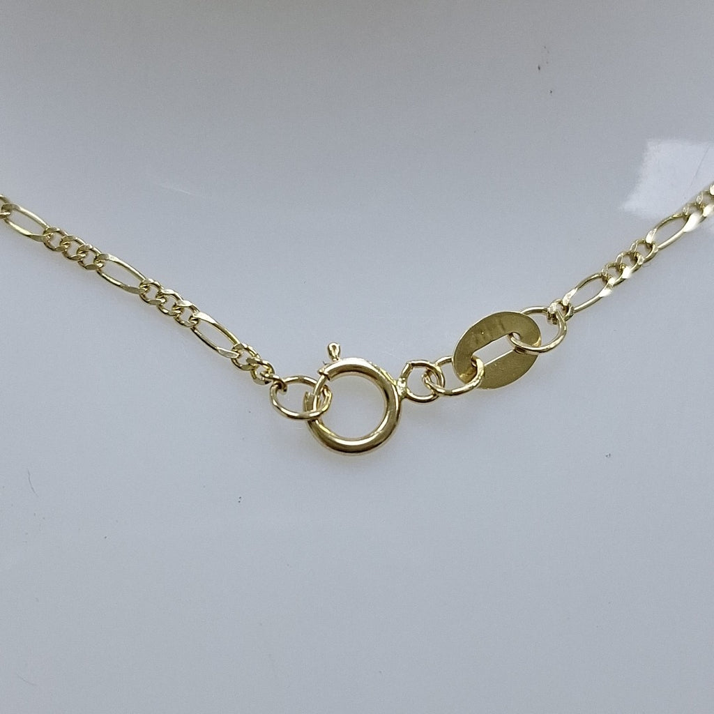 CADENAS TEJIDO 3X1 ORO 14K 55 CM 2.7 GR (NUEVO)