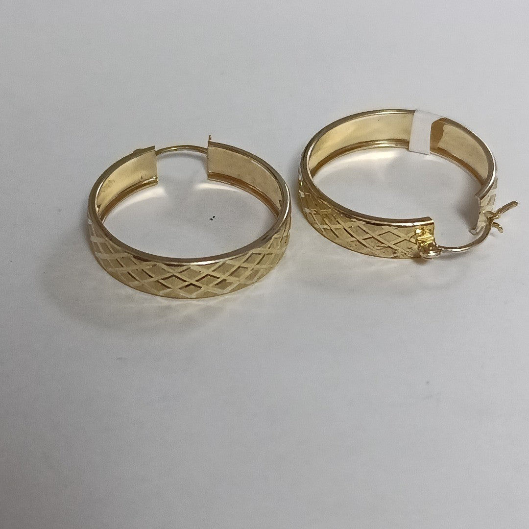 ARRACADAS PAR ORO 10 K 3.3 GRMS (SEMINUEVO)