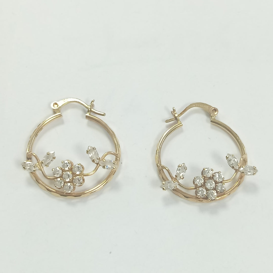 ARETES PAR ORO 10 K 4.3 GRMS (SEMINUEVO)