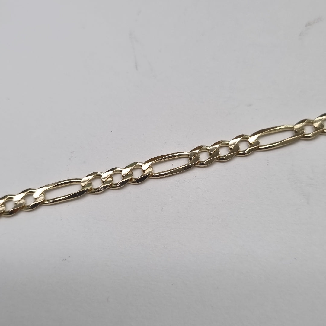 PULSERAS 3X1 ORO 14K 21 CM 3.3 GR (NUEVO)